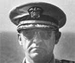 Captain Grover B. H. Hall, USN, commanded Enterprise CV-6 from 14 Dec. 1944 to 25 Sep. 1945.