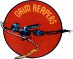 Insignia of Fighting Squadron Ten (VF-10): the "Grim Reapers".