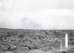 Iwo Jima scene, photographed by party visiting from Enterprise CV-6, 9 March 1945.