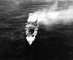 The Japanese carrier Hiryu shortly before sinking the morning of 5 June 1942.