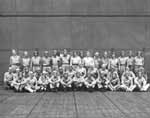 Pilots of Fighting Squadron Six aboard Enterprise CV-6, late July or August 1942.