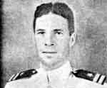 LCDR Halstead L. Hopping, who commanding VS-6 early in the war (low quality image).