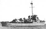 Destroyer Escort Wyffels DE-6, named in honor of an Enterprise CV-6 crewman killed at Santa Cruz.