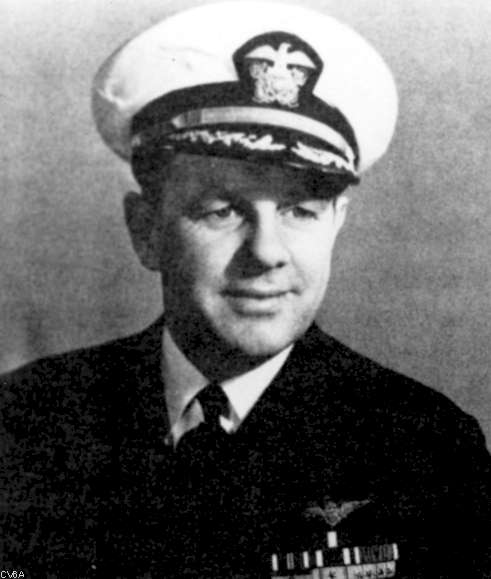 C. Wade McClusky, commanding officer of Enterprise Air Group, in a photo taken after the war.