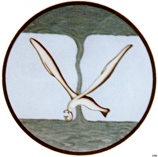 Insignia of Torpedo Squadron Six (VT-6).