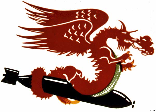 Insignia of Torpedo Squadron Three (VT-3).