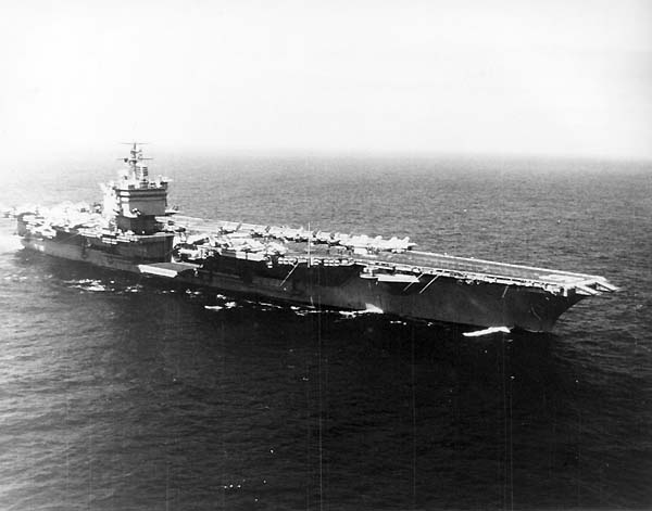 The nuclear-powered carrier Enterprise CVN-65: undated.