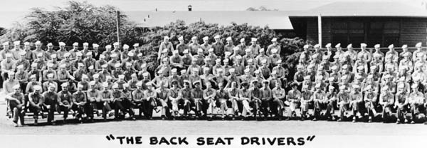 Night Air Group 90 enlisted men, photographed at Barbers Point NAS, November 1944.