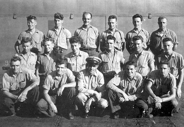 Enlisted Radiomen/Gunners of Bombing Squadron 10 (VB-10): January 1943.