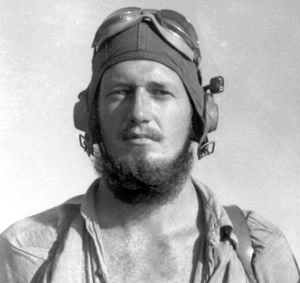 Aviation Radioman Dean K. Mitchell, of Torpedo Squadron Ten, probably circa early 1943.