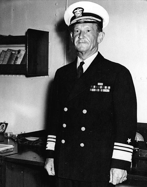 Vice Admiral Frank Jack Fletcher, photographed 17 September 1942.